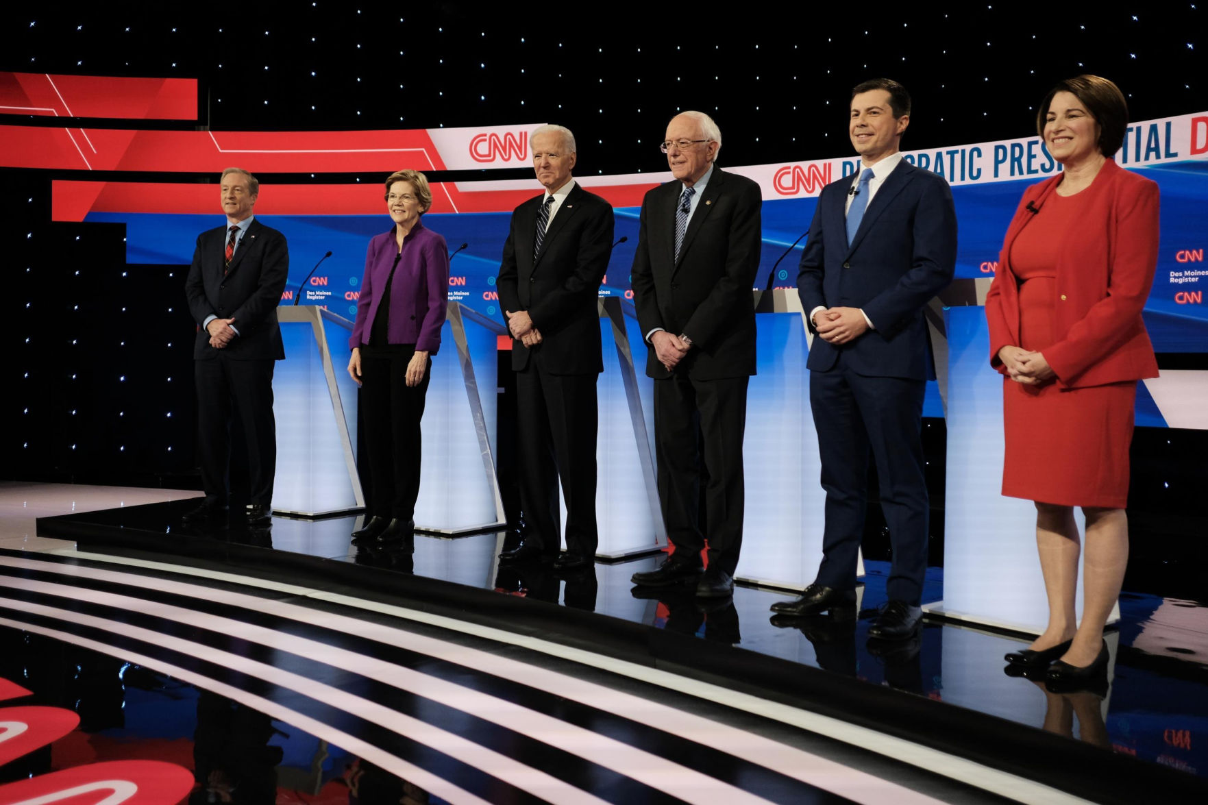 CNN/Des Moines Register Iowa Debate